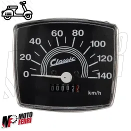 MF5118 Contachilometri Scala 140 km/h + Cavo + Ingranaggi per Vespa 50 Special 2