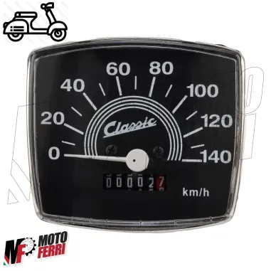 MF5118 Contachilometri Scala 140 km/h + Cavo + Ingranaggi per Vespa 50 Special