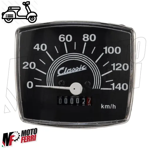 MF5118 Contachilometri Scala 140 km/h + Cavo + Ingranaggi per Vespa 50 Special