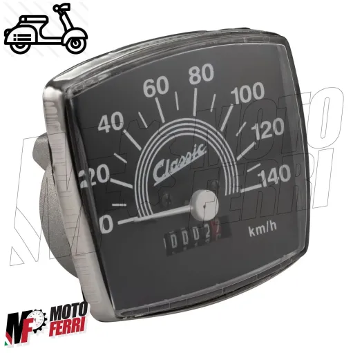 MF5118 Contachilometri Scala 140 km/h + Cavo + Ingranaggi per Vespa 50 Special
