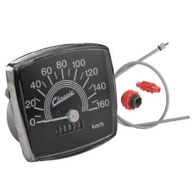 MF5119 Contachilometri Scala 160km/h + Cavo + Ingranaggi per Vespa 50 Special