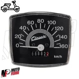 MF5119 Contachilometri Scala 160km/h + Cavo + Ingranaggi per Vespa 50 Special 2
