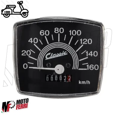 MF5119 Contachilometri Scala 160km/h + Cavo + Ingranaggi per Vespa 50 Special