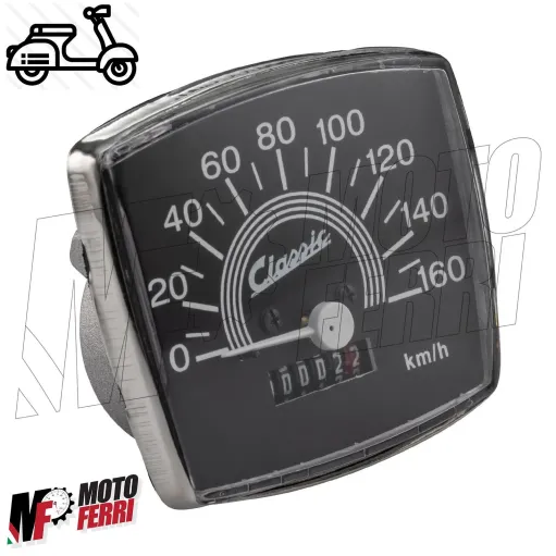 MF5119 Contachilometri Scala 160km/h + Cavo + Ingranaggi per Vespa 50 Special