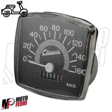 MF5119 Contachilometri Scala 160km/h + Cavo + Ingranaggi per Vespa 50 Special