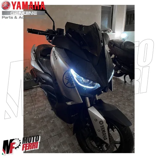 MF2979 Cupolino Basso Nero Fume' Originale Yamaha XMax 125 300 400 (2017/2022)