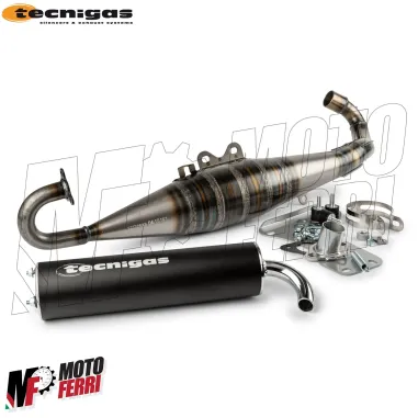 MF2281 Marmitta Scarico Espansione Tecnigas RS Racing Runner 125 180 2T FX FXR