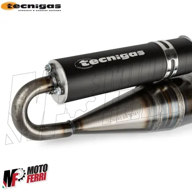 MF2281 Marmitta Scarico Espansione Tecnigas RS Racing Runner 125 180 2T FX FXR