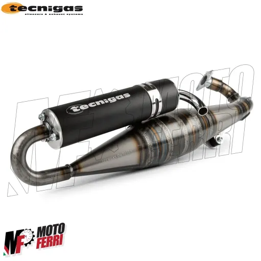MF2281 Marmitta Scarico Espansione Tecnigas RS Racing Runner 125 180 2T FX FXR