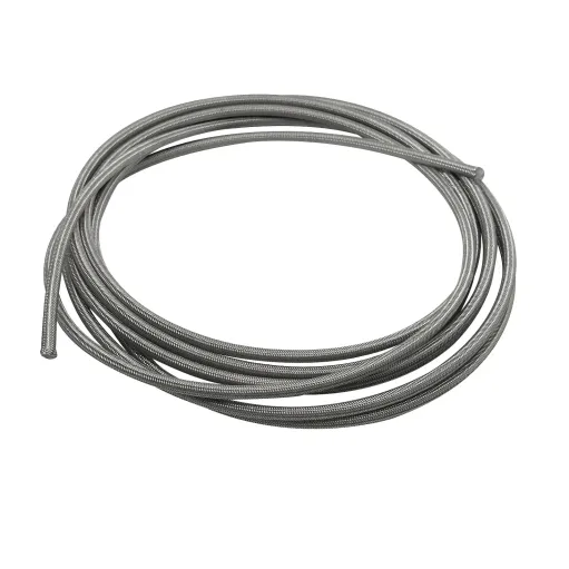MF5120 Tubo Freno in treccia Aeronautico Universale Moto Senza Guaina - 1 Metro