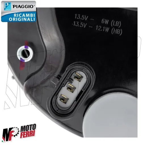 MF5126 Faro Anteriore Led Originale Piaggio Vespa Primavera 50 125 150 dal 2018