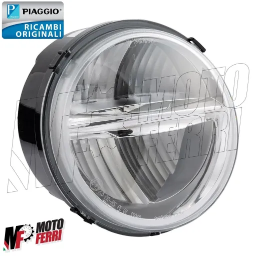 MF5126 Faro Anteriore Led Originale Piaggio Vespa Primavera 50 125 150 dal 2018