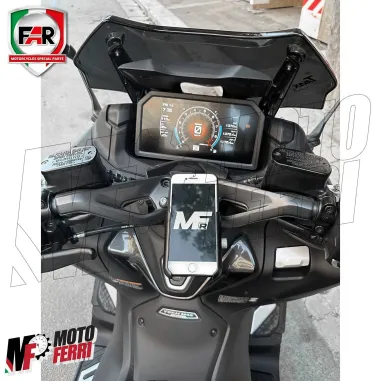 MF3310 Supporto Porta Smartphone Universale FAR per Yamaha TMax 560 2022 - 2025