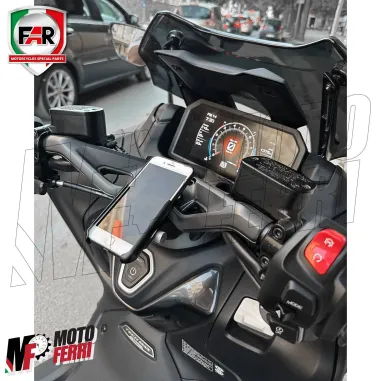 MF3310 Supporto Porta Smartphone Universale FAR per Yamaha TMax 560 2022 - 2025