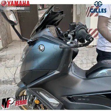 MF5105 Protezione Leva Freno Posteriore Gilles Nero Yamaha TMax 560 2022 / 2024