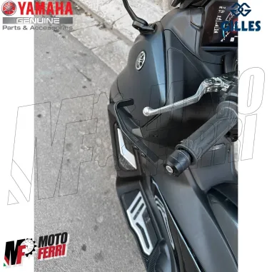 MF5105 Protezione Leva Freno Posteriore Gilles Nero Yamaha TMax 560 2022 / 2024