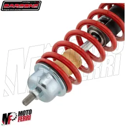 MF5132 Ammortizzatore Posteriore Vespa PX PE 125 150 200 Carbone HiTech Rosso 2