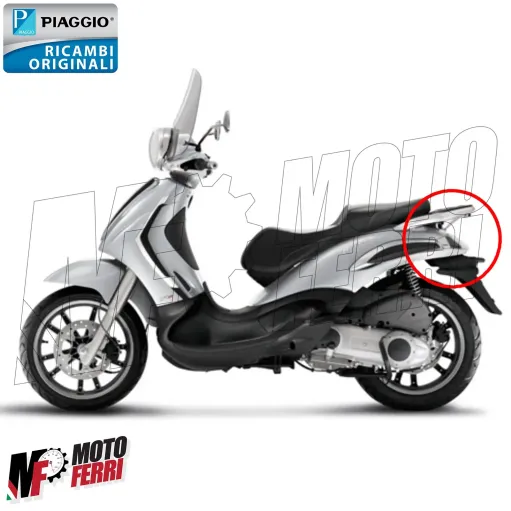 MF5143 Fanale Stop Posteriore Originale Piaggio Beverly 125 200 250 300 400 500