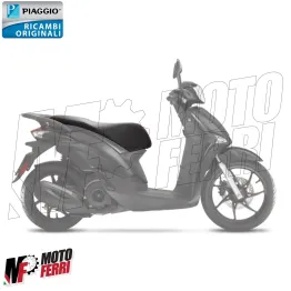 MF3337 Sella Originale Piaggio Liberty 50 125 150 iGet (2015/2024) in Pelle Nera 2