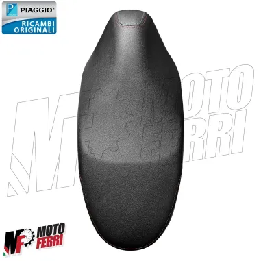 MF3337 Sella Originale Piaggio Liberty 50 125 150 iGet (2015/2024) in Pelle Nera