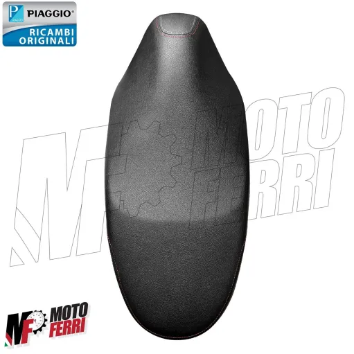 MF3337 Sella Originale Piaggio Liberty 50 125 150 iGet (2015/2024) in Pelle Nera