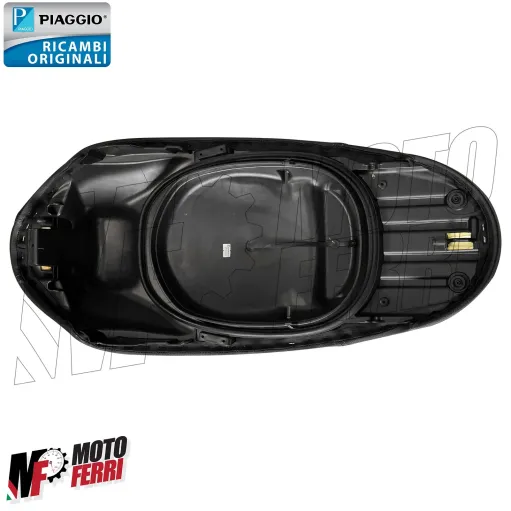 MF3337 Sella Originale Piaggio Liberty 50 125 150 iGet (2015/2024) in Pelle Nera