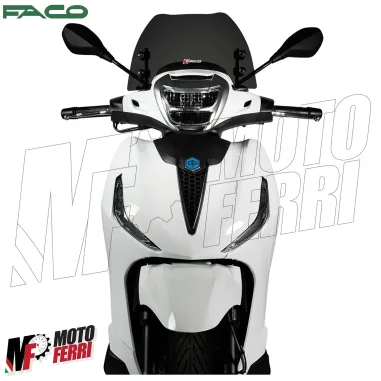 MF5152 Cupolino Spoiler Nero Fume Faco Piaggio Beverly 300 400 HPE 2021 / 2024