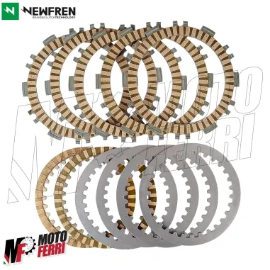 MF5155 Dischi Frizione Newfren + Guarnizione Yamaha TMax 500 dal 2001 al 2011