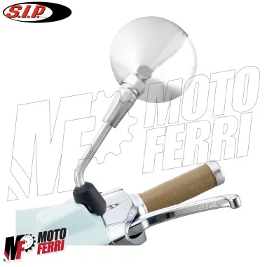 MF5156 Specchietti Shorty Destro Sinistro Cromato Vespa Primavera 50 125 150