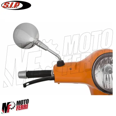 MF5156 Specchietti Shorty Destro Sinistro Cromato Vespa Primavera 50 125 150