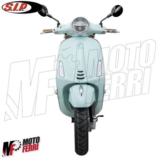 MF5157 - Specchietti Shorty Sportivi Nero Lucido Vespa GTS 125 300 HPE 2018/2022