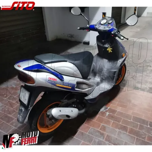 MF5160 - Marmitta Sito Plus 0599 per Derbi Predator / Atlantis 50 Air Cooled