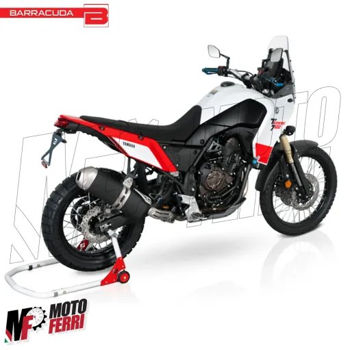 MF5164 Portatarga Barracuda Sportivo Regolabile per Yamaha Tenere 700 2019/2024
