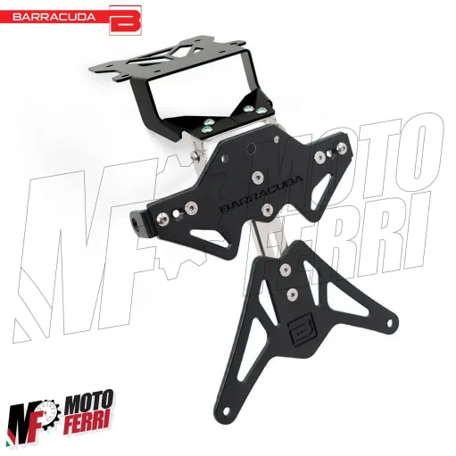 MF5164 Portatarga Barracuda Sportivo Regolabile per Yamaha Tenere 700 2019/2024