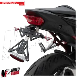MF5165 Portatarga Barracuda Sportivo Regolabile Honda Hornet 750 mod 2023/2024 2