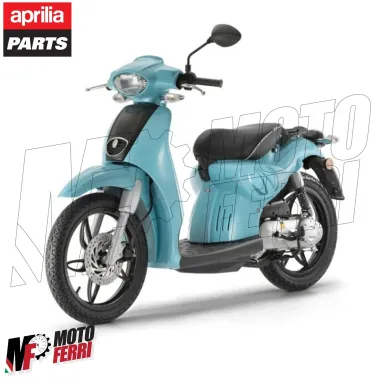 MF3335 Sella Aprilia Scarabeo 50 2T Originale Monoposto in Pelle Nera