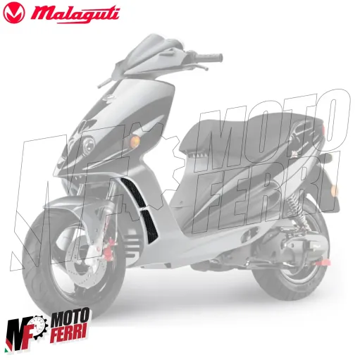 MF5171 Griglie Scudo Anteriore Grigio Originale Malaguti F12 Phantom 1994/2000