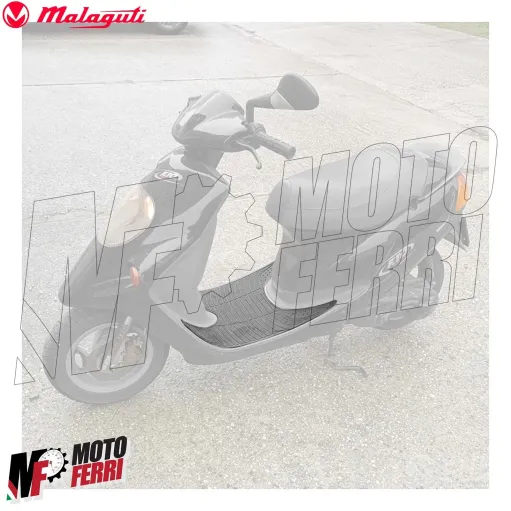 MF5177 - Tappetino Poggiapiedi Grigio Originale Malaguti F10 50 mod 1992 / 2002