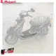 MF5177 - Tappetino Poggiapiedi Grigio Originale Malaguti F10 50 mod 1992 / 2002