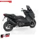 MF2496 Portatarga Sportivo Barracuda Regolabile Nero Yamaha 560 TMax 2020 - 2021