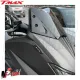 MF2589 Tappi Coperchi Specchietti Nero CNC Yamaha TMax 530 560 da 2012 a 2021