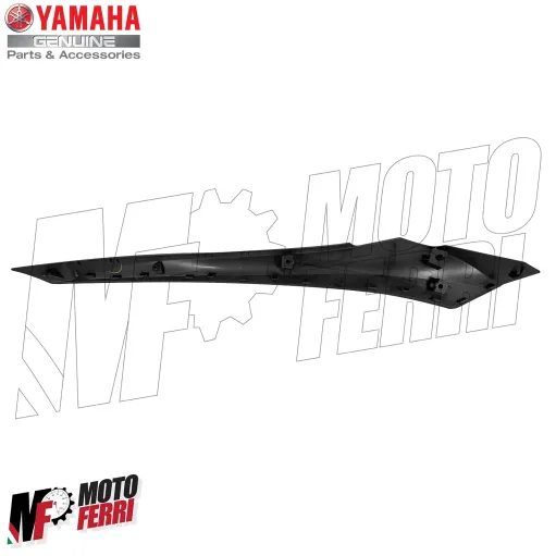 MF5186 Spoiler Sottopedana Sinistro Nero Opaco Yamaha XMax 125 300 400 (17/22)