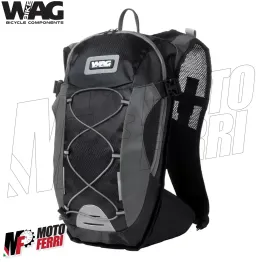 MF5187 Zaino Idrico per Moto Enduro Cross Off Road WAG nero porta Casco 14Lt 2