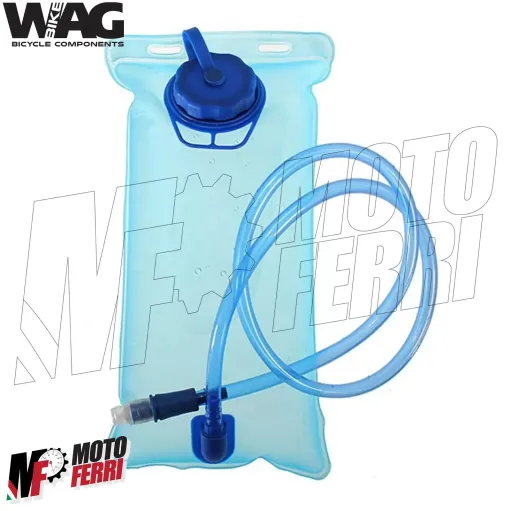 MF5187 Zaino Idrico per Moto Enduro Cross Off Road WAG nero porta Casco 14Lt