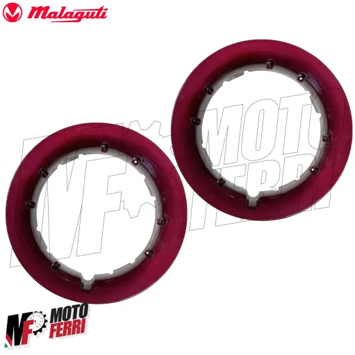 MF5188 Copricerchio Anteriore o Posteriore Originale Malaguti F15 Rosso Magenta