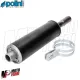 Silenziatore Polini in Alluminio Diametro 18 Marmitta Scooter Lana di Vetro 2T