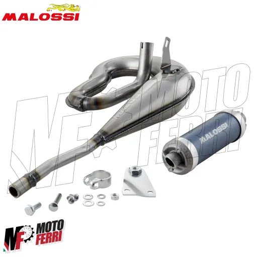 MF2703 Marmitta Scarico Malossi Too Bad Attacco Dm 22 Piaggio Si Boss Grillo