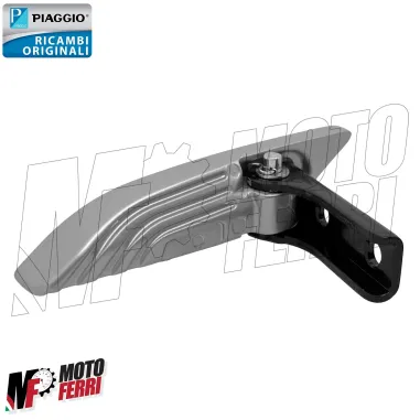 MF4345 Pedalino Poggiapiedi Sinistro Originale Piaggio Liberty 50 125 150 iGet