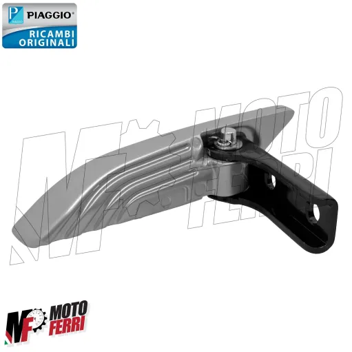 MF4345 Pedalino Poggiapiedi Sinistro Originale Piaggio Liberty 50 125 150 iGet