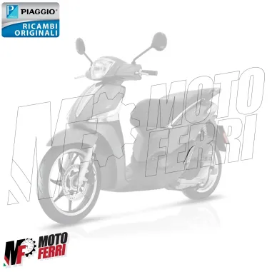 MF4345 Pedalino Poggiapiedi Sinistro Originale Piaggio Liberty 50 125 150 iGet
